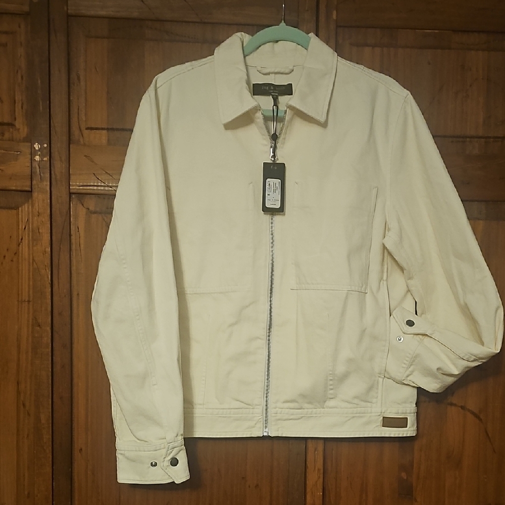 rag & bone Off-White Lightweight Jacket
